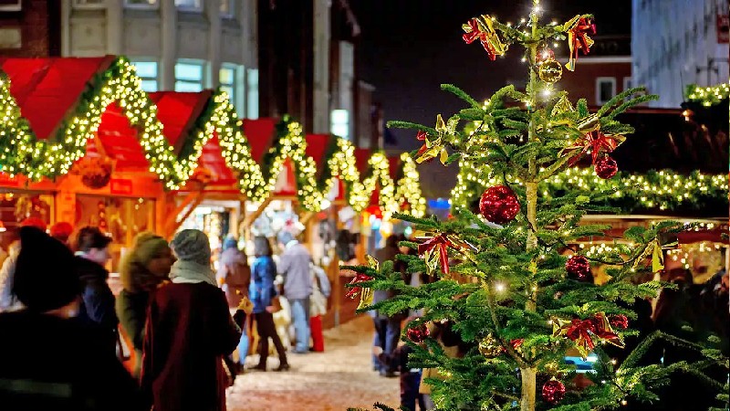 Julmarknad i Kiel, 4dgr